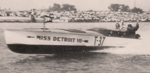 Winning the 1924 150 mile Sweepstakes race. (ABM Archives)